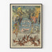 Vintage Empire Theatre Leicester Square Poster - Round the World
