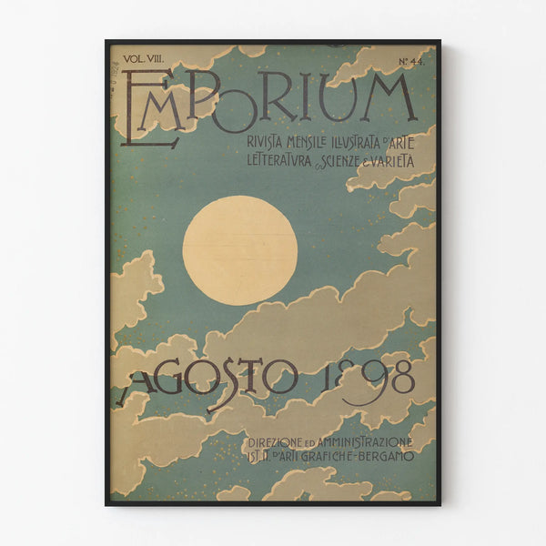 Vintage Poster Emporium August 1898 Wall Decoration