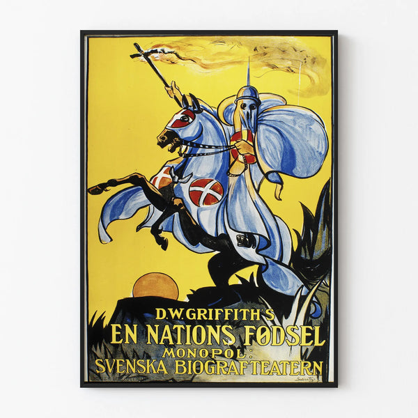 Vintage Poster in Nations Fødsels - Iconic Wall Decoration