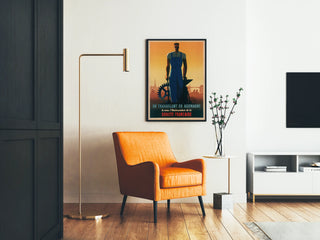 French Vintage Industrial Poster Quality Ambassador