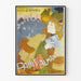 Vintage Paris-Almanach poster available at all bookstores