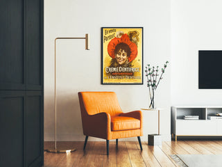 Vintage Advertising Poster for Crème Dentifrice Antiseptic