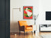 Vintage Poster Engelhorn's General Novel Library, reading and relaxation