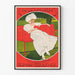 Vintage Poster Engelhorn's General Novel Library, reading and relaxation