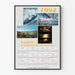 Poster Calendar 1994 with Photographs of the Four Seasons in the United States