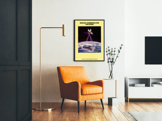 Vintage English Satellite Poster Communicates the Future
