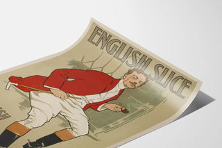 Vintage Advertising Poster English Slice Cavendish