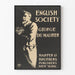 Vintage poster of English Society by George Du Maurier