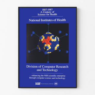 Vintage Poster NIH Division of Computer Research and Technology