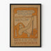 Vintage poster of a German theatrical performance Berlin 1899