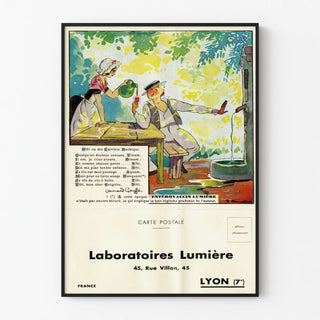Vintage poster Laboratoires Lumière - Enterovaccin