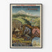 Vintage poster of the Grottes de Bétharram, Wonder of the Pyrenees