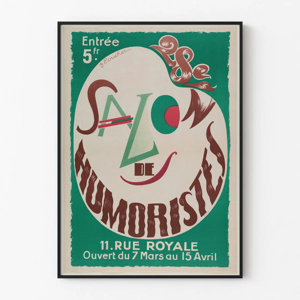Poster for the Humorists' Salon, Entrance 5 Francs