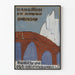Vintage Artistic Poster of the Landeskunstschule Art Museum