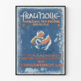 Vintage Poster Frau Holle Fairy Tale by Brothers Grimm 1943