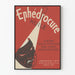 Vintage poster Ephedrocure Oil for respiratory pathways