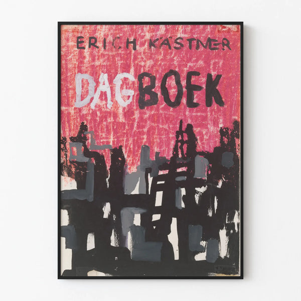 Decorative Poster Erich Kastner Diary 1945
