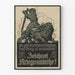 Vintage German propaganda poster War and Victory