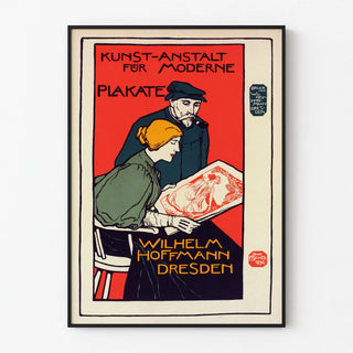 Modern Vintage Poster Wilhelm Hoffmann Dresden