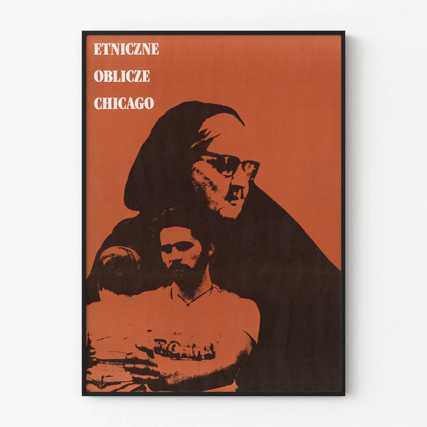 Vintage Ethnic Chicago Poster