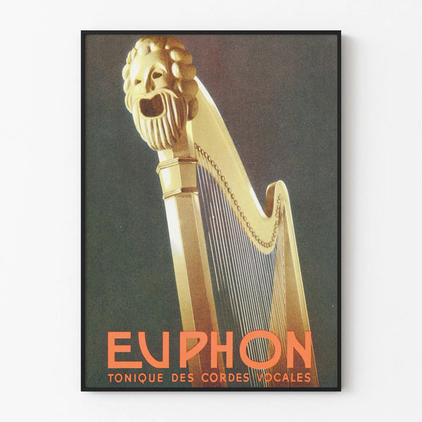 Vintage Poster Euphonic Tonic of the Vocal Cords