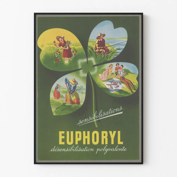 Vintage Poster Euphoryl Desensitization Multipurpose
