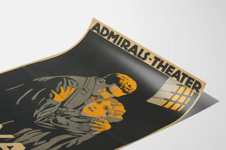 Vintage Theater Poster Admirals - Eva von Richard Voss