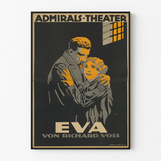 Vintage Theater Poster Admirals - Eva von Richard Voss