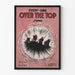 Vintage poster of the song 'Every-One Over The Top' with marching soldiers