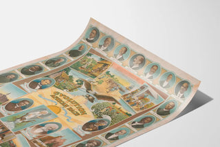 Wall Decoration Poster Evolution of the African Race