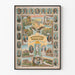 Wall Decoration Poster Evolution of the African Race