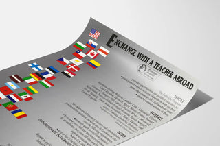 International Teachers Exchange Poster - Fulbright Program