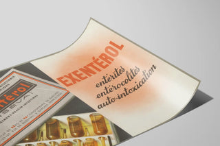 Vintage Poster Exentérol Intestinal Infection Treatment — artwork view