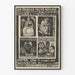 Vintage San Francisco Poster Brigade - Exhibition 1977 Museum of Temporary Art Poster