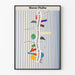 Vintage Werner Pfeiffer Graphic Exhibition Poster 1976