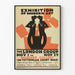 Vintage poster for the modern art exhibition London Group