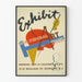 Federal Art WPA Exhibition Poster New Jersey Gallery