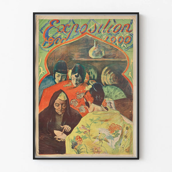 Vintage Decorative Poster Exhibition 1900