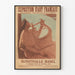 Vintage poster of French art exhibition at Kunsthalle Basel 1906