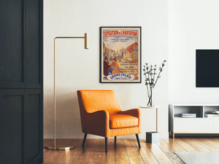 Vintage Poster for the Housing Exhibition at the Grand Palais