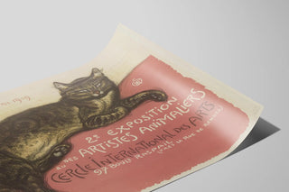 Vintage Poster Exhibition of Animal Artists International Circle of Arts — artwork view