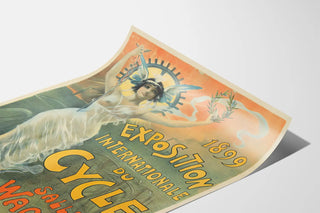 Vintage Poster of the International Cycling Exhibition 1899