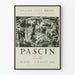 Exhibition poster Pascin Engravings at the Lucy Krohg Gallery 1960
