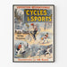 Vintage poster for the International Exhibition of Cycles & Sports
