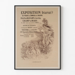 Poster of the International Exhibition of Trade and Industry Products 1893
