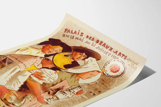 National Ceramic Exhibition Poster 1897 Palais des Beaux-Arts