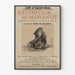 Rembrandt Exhibition Poster in Amsterdam 1898