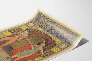 Universal Exhibition Poster 1900 Théâtre de la Roulotte