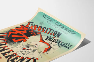 Vintage poster for the Incoherent Arts Universal Exhibition