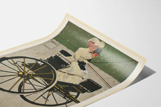 Vintage poster F. Hirschberg & Co. Sport and Fashion Munich